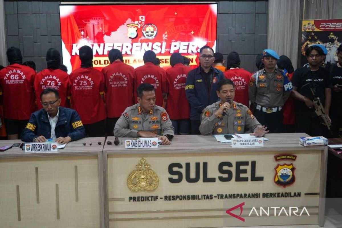 Tersangka pelaku kerusuhan di Makassar bertambah jadi 29 orang