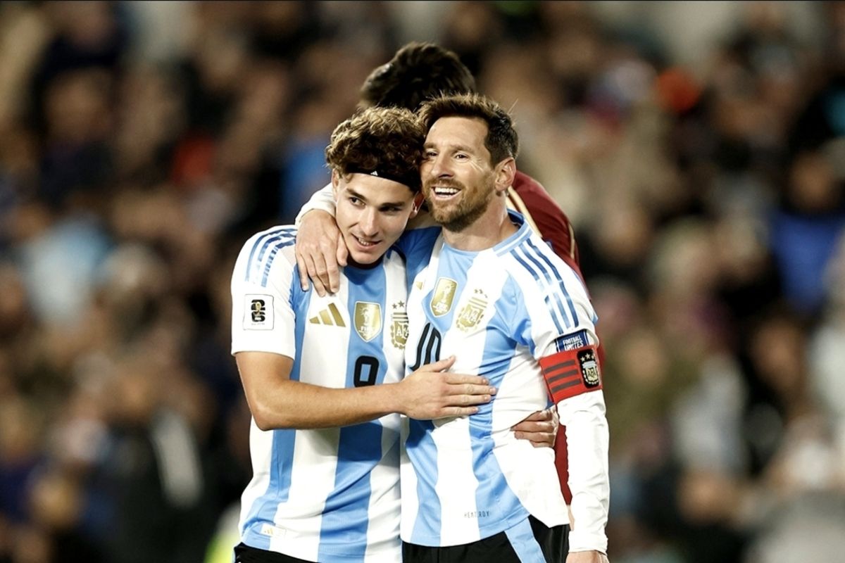 Messi cetak brace, Argentina libas Venezuela 3-0