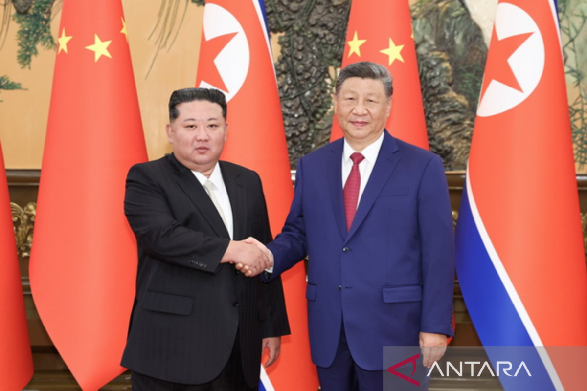Xi Jinping--Kim Jong-un tegaskan persahabatan abadi China--Korut