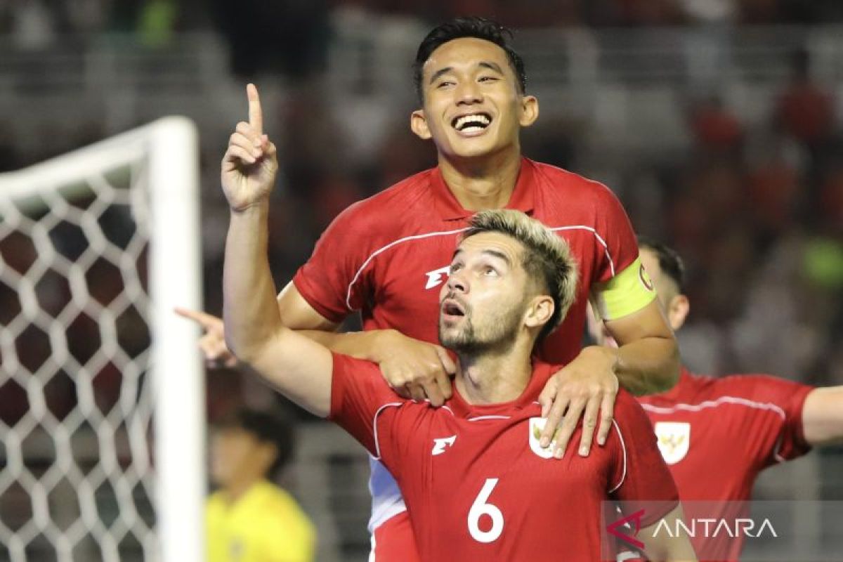 Indonesia menang enam gol tanpa balas kontra Taiwan