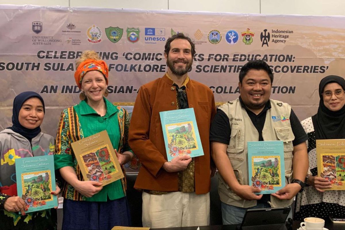 Geopark Maros-Pangkep luncurkan dua komik edukatif 