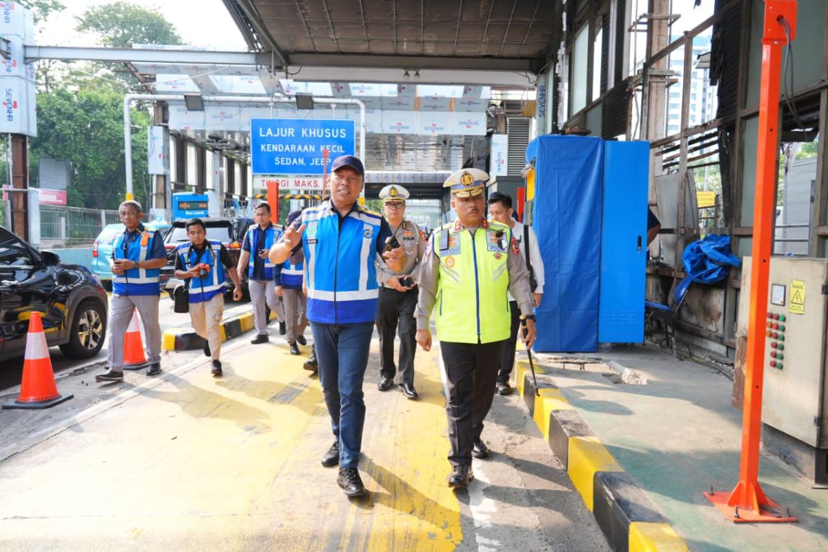 Korlantas: Gerbang tol terdampak demo telah beroperasi normal