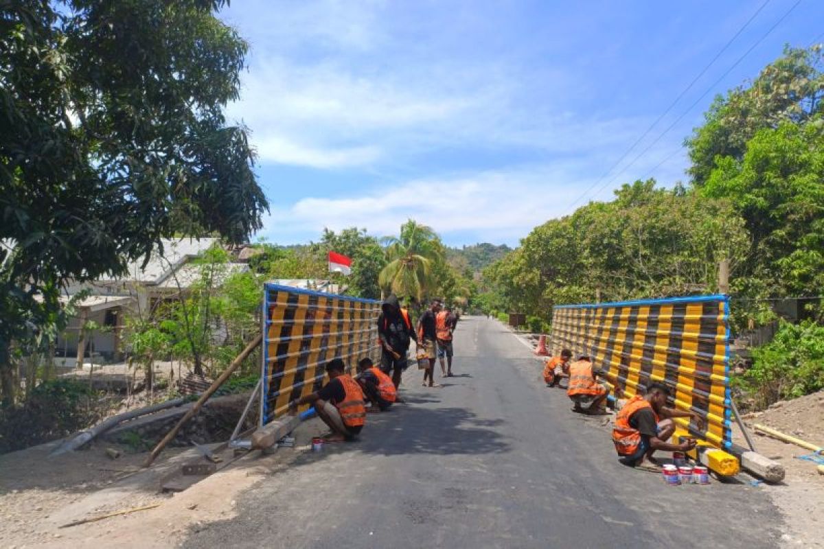 BPJN NTT mempercepat perbaikan jalan yang jadi rute Tour de Entete 2025