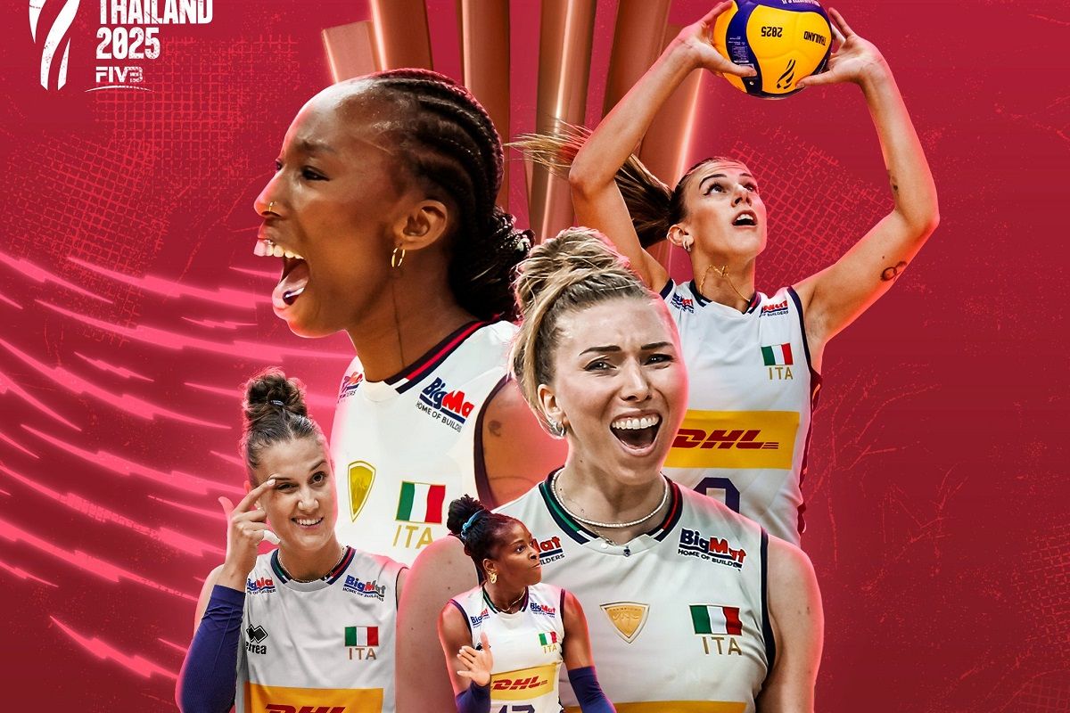 Italia juara dunia Voli Putri 2025 setelah bertarung lima set kontra Turki
