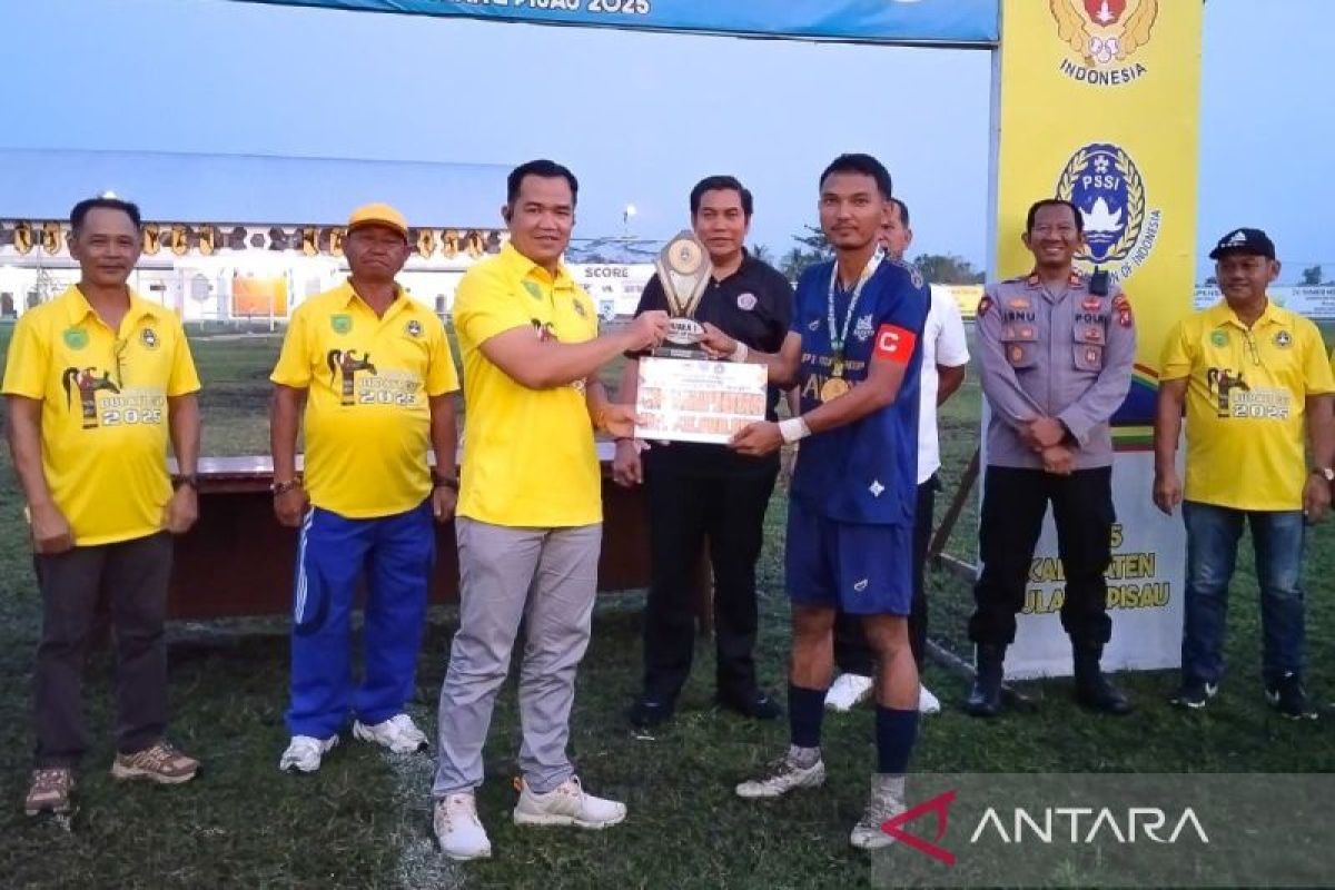 AWN Family FC juarai Bupati Cup 2025 di Pulang Pisau