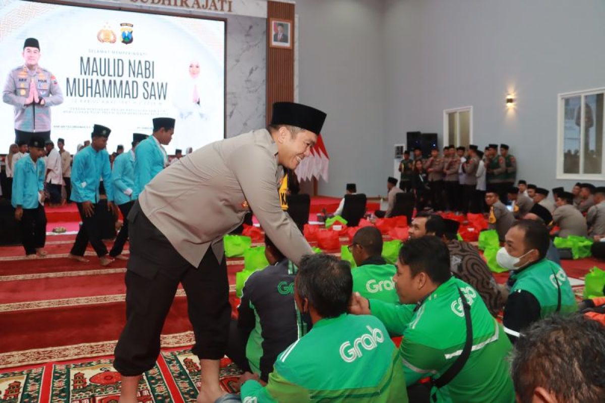 Polres Blitar sebut Maulid Nabi Muhammad SAW jadi momentum perkuat iman