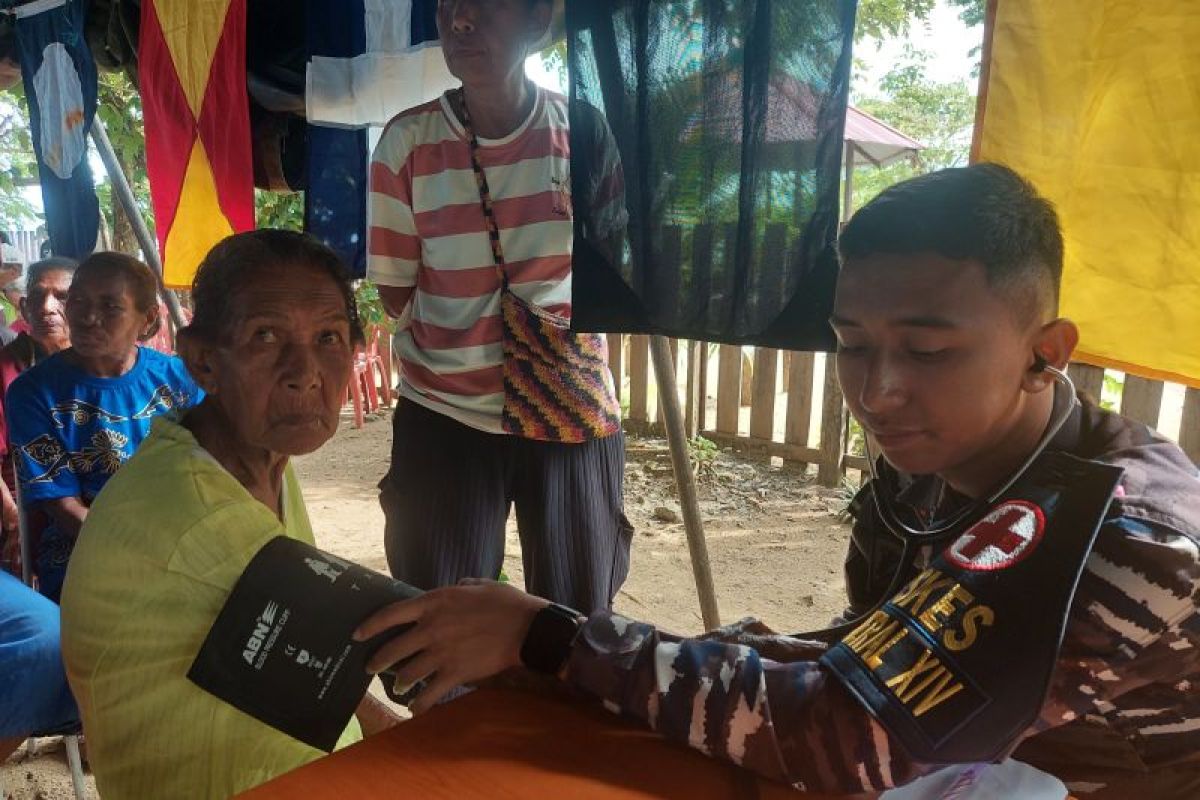 Kodaeral XIV Sorong sasar masyarakat pesisir dengan pengobatan gratis
