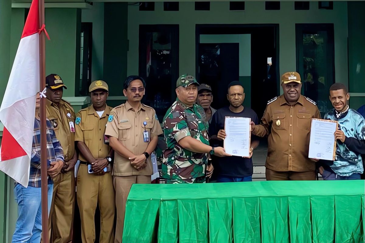 Dua tokoh separatis nyatakan ikrar setia kepada NKRI di Maybrat