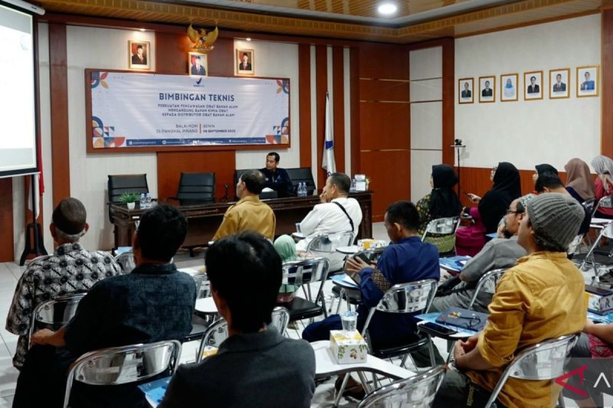 BPOM Pangkalpinang gelar bimtek bahaya obat bahan alam mengandung BKO