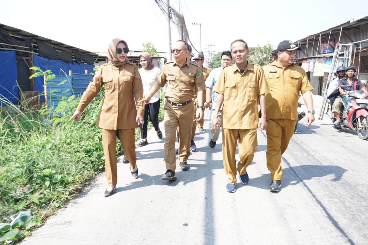 Pemkab percepat proyek betonisasi jalan Lingkar Timur Sidoarjo