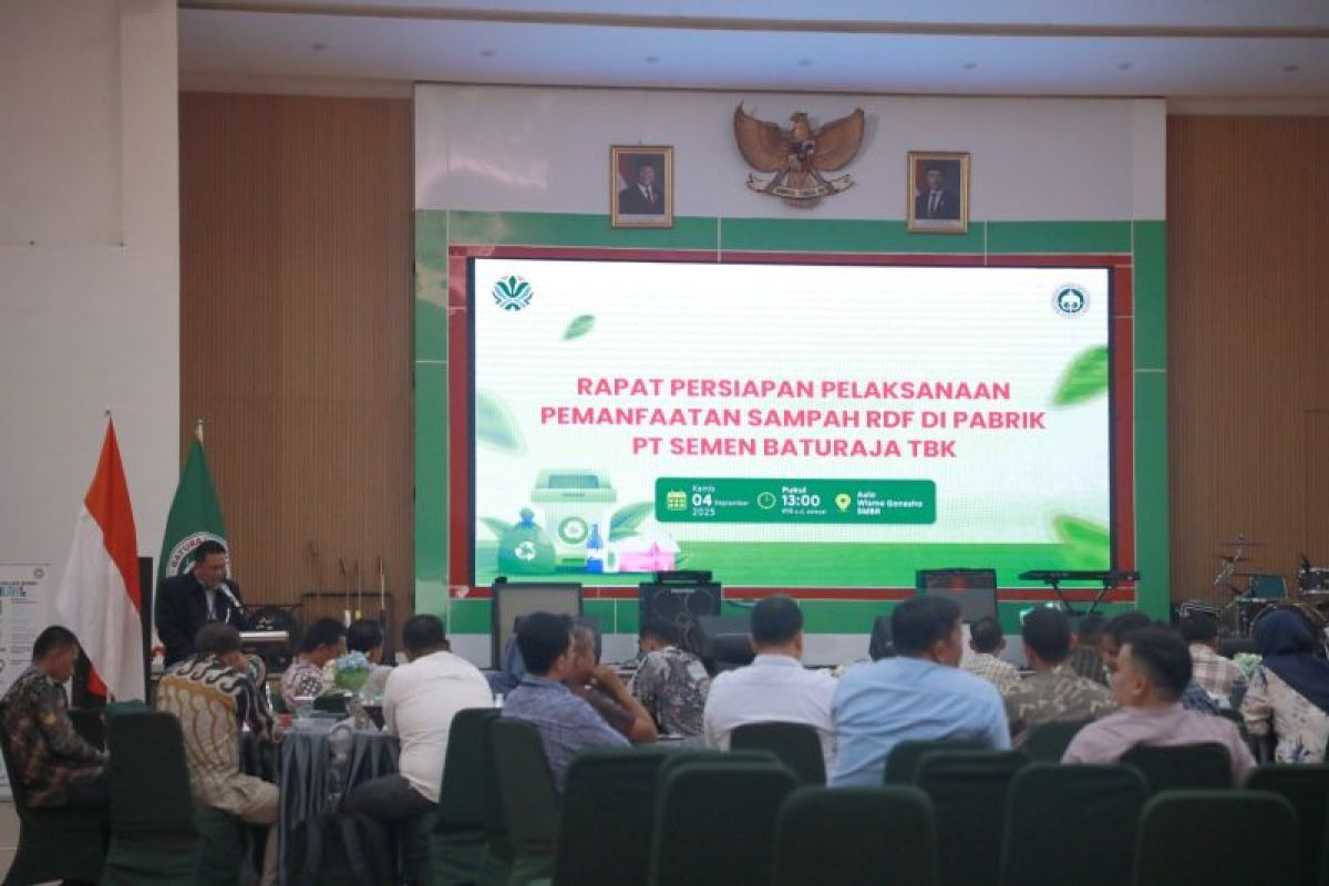Semen Baturaja bersama KLH siapkan transformasi sampah jadi energi di Sumsel