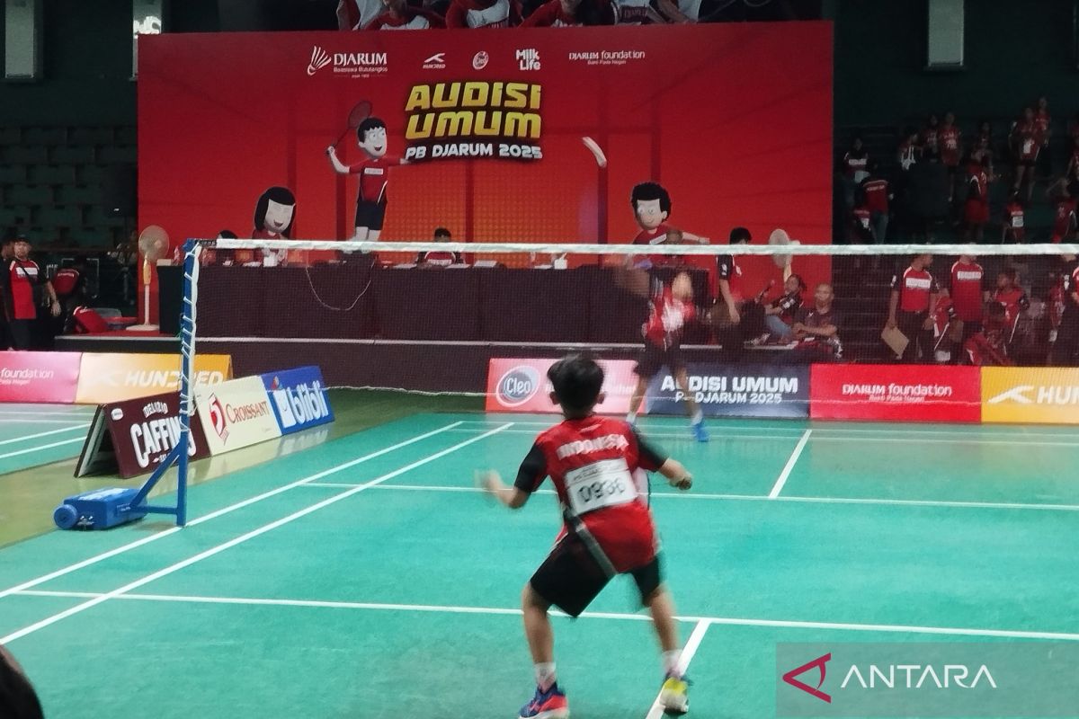 Atlet dari Jateng  dominasi peserta Audisi PB Djarum 2025