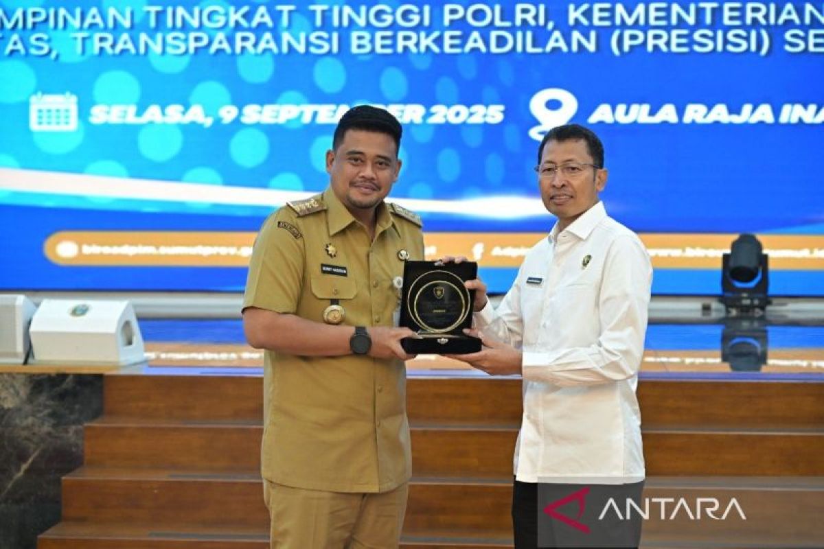 Gubernur Sumut ajak diskusi pembangunan peserta didik Sespimti Polri