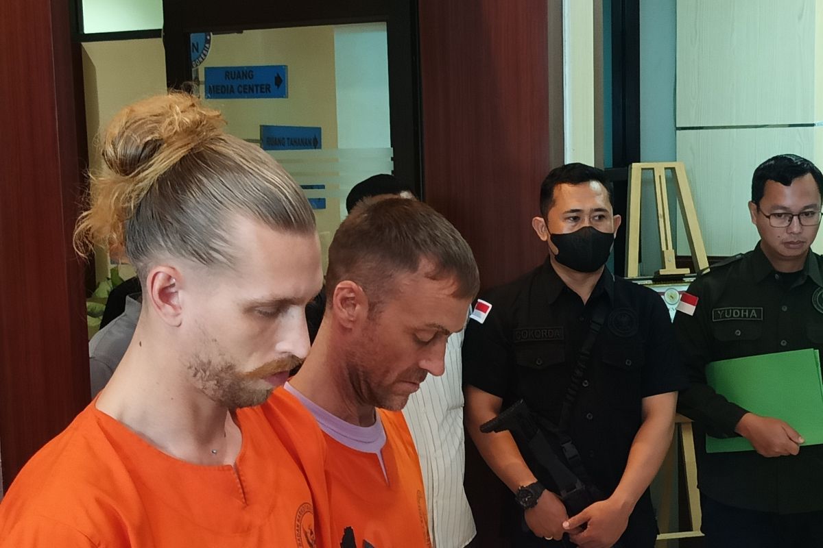 Two British nationals arrested in Bali for alleged cocaine smuggling