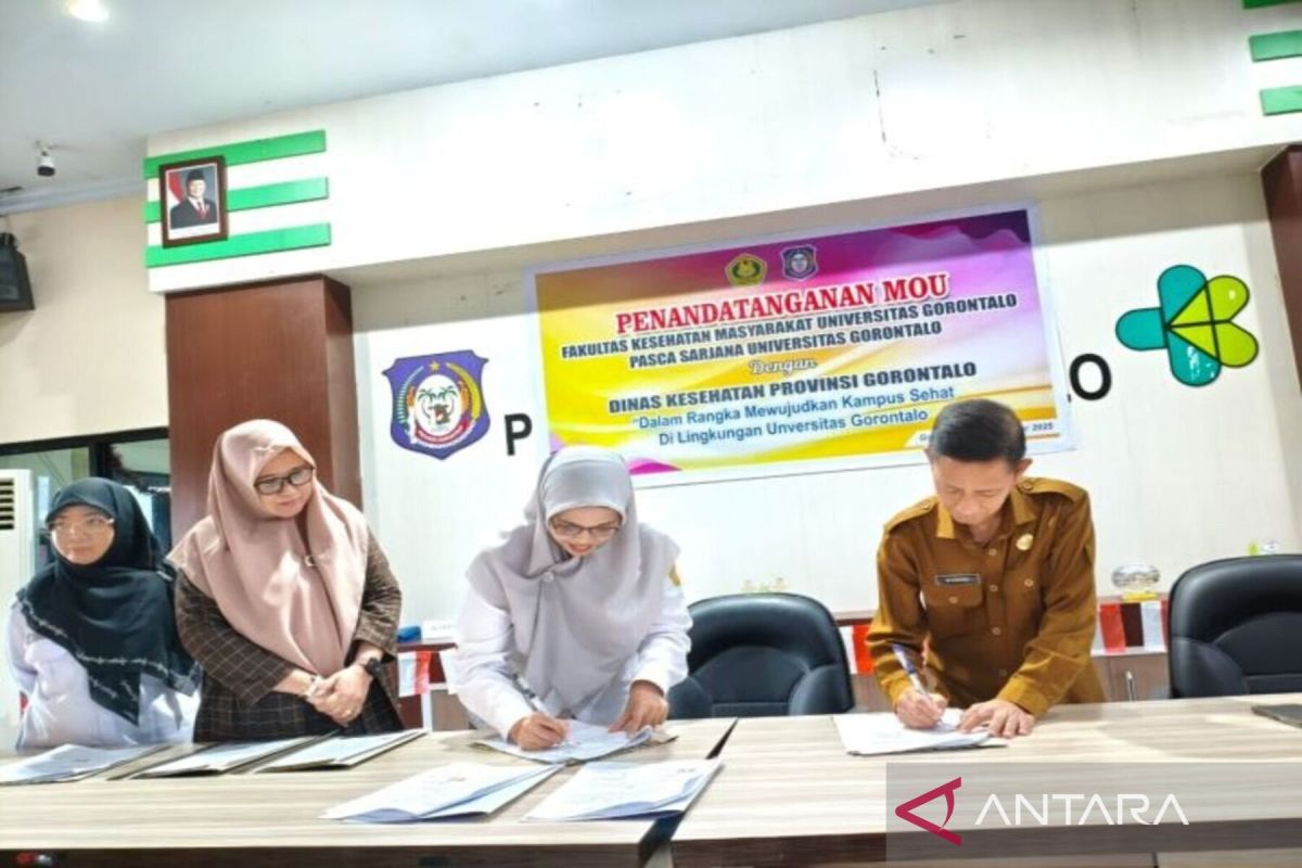 Pemprov Gorontalo kerja sama wujudkan Program Kampus Sehat