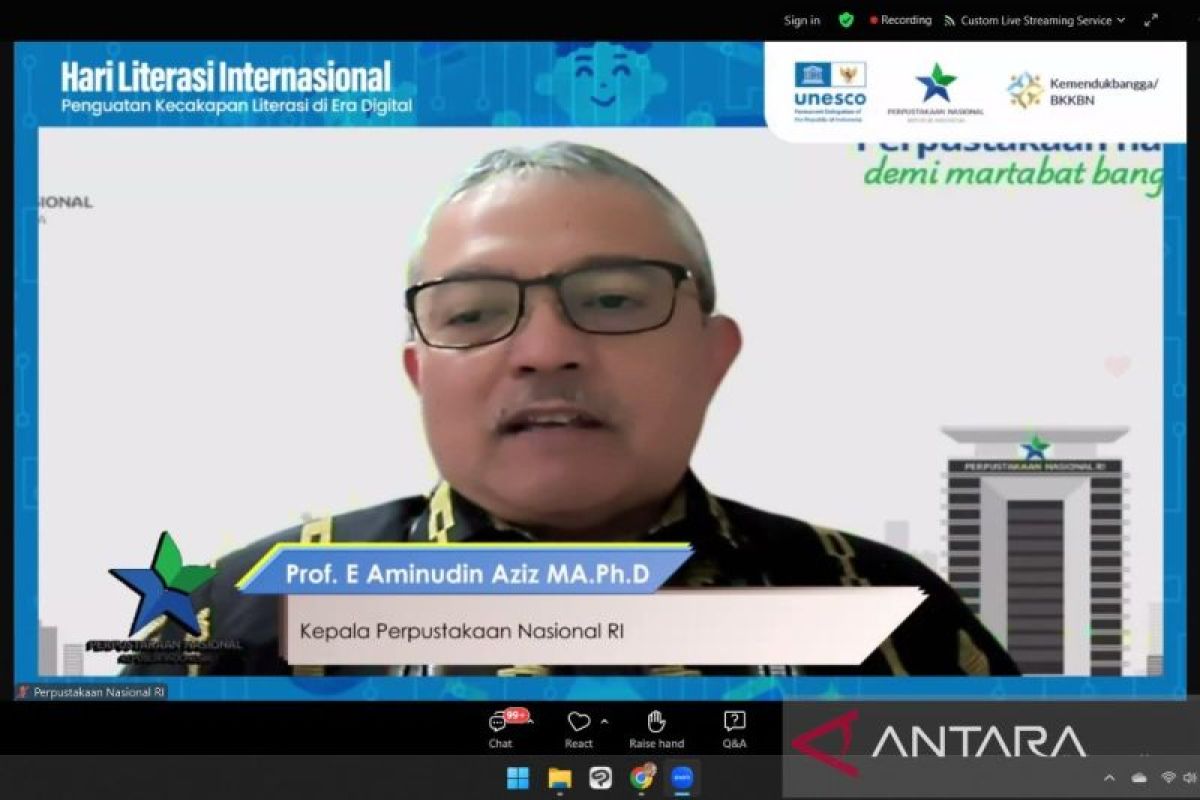 Perpusnas highlights need for library transformation amid AI era