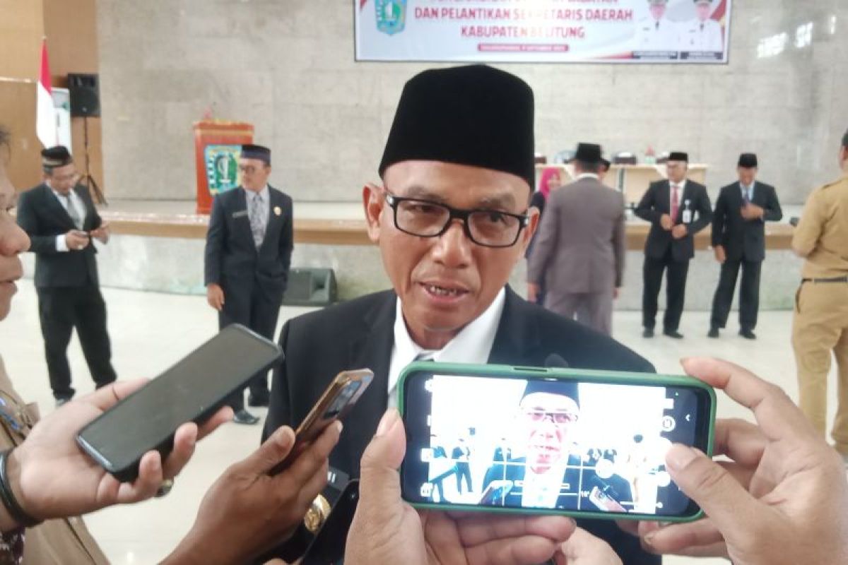 Bupati Belitung tegaskan pelantikan sekda mengacu hasil asesmen