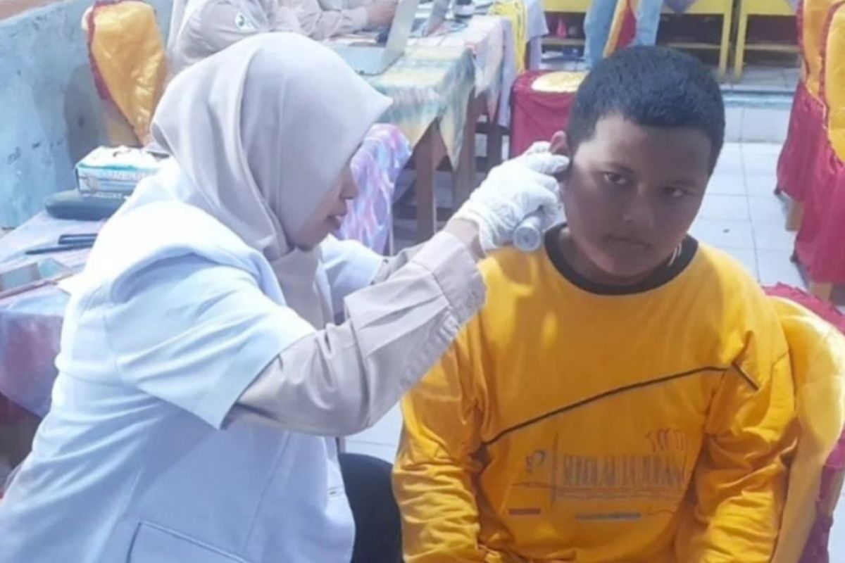 Dinkes OKU sebut program CKG didominasi gangguan penglihatan pada anak