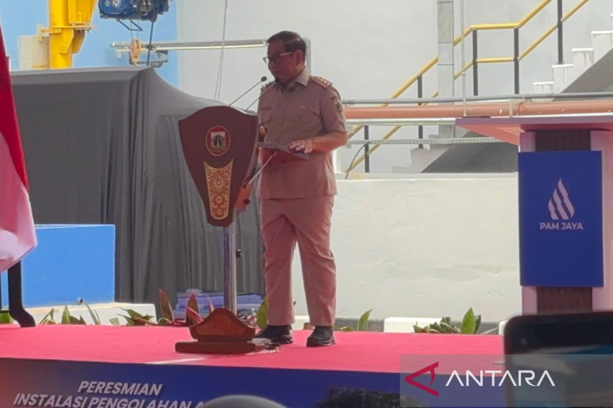 Pramono resmikan IPA Pesanggrahan, bisa pasok air untuk 10 kelurahan