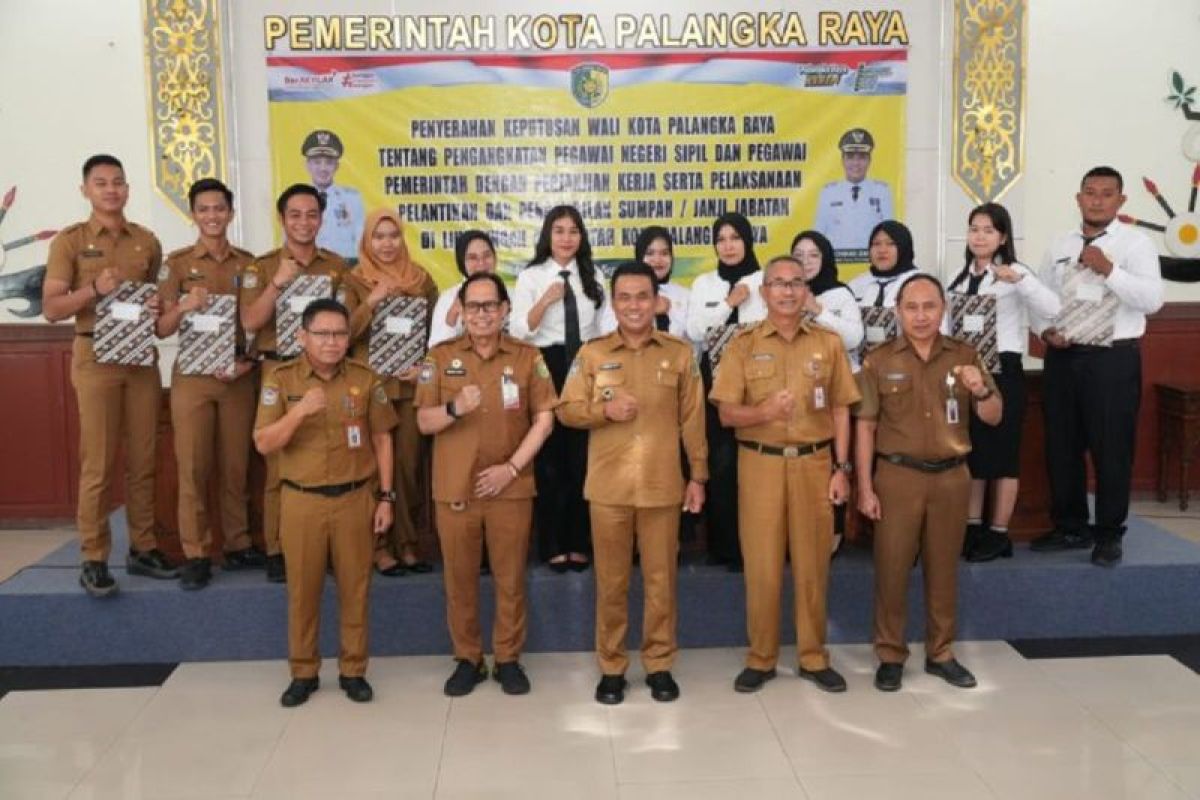 Wakil Wali Kota lantik ASN-PPPK Palangka Raya