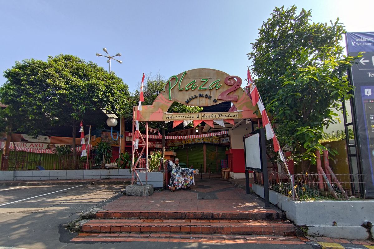 Plaza 2 Mall Blok M sepi pengunjung setelah ditinggal pedagang