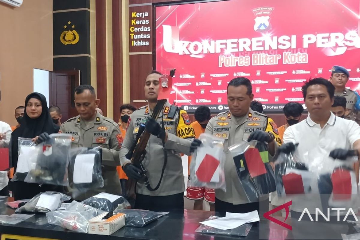 Polres Blitar Kota tetapkan 36 tersangka kasus perusakan mapolres