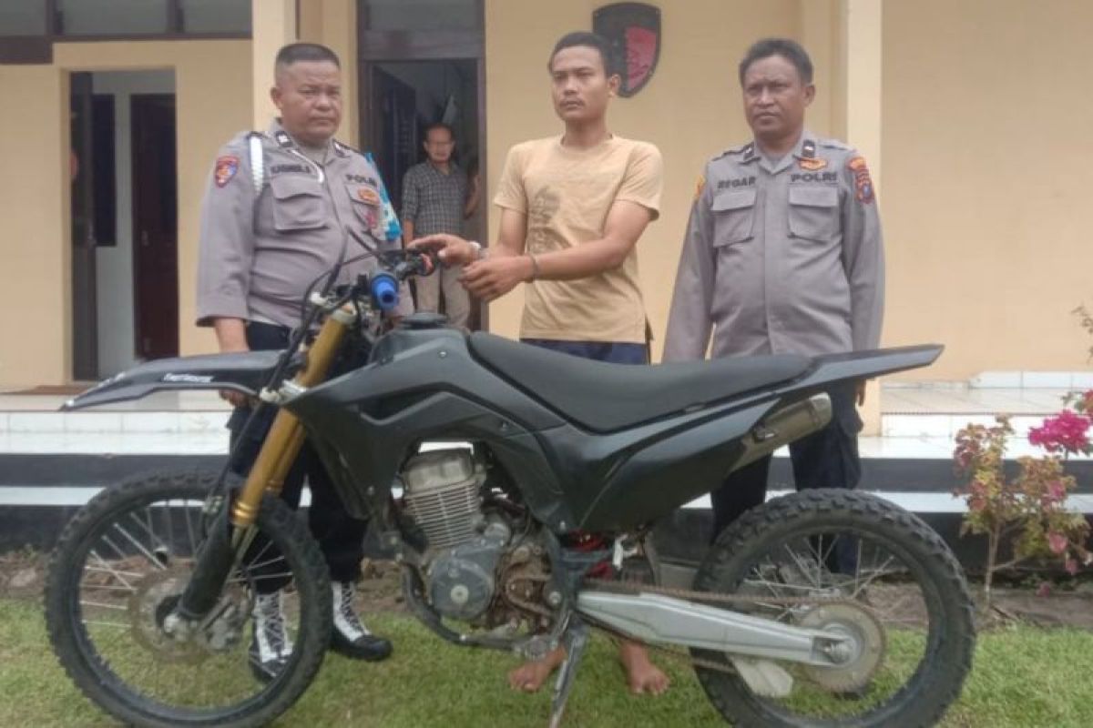 Polisi tangkap pencuri sepeda motor di Simalungun