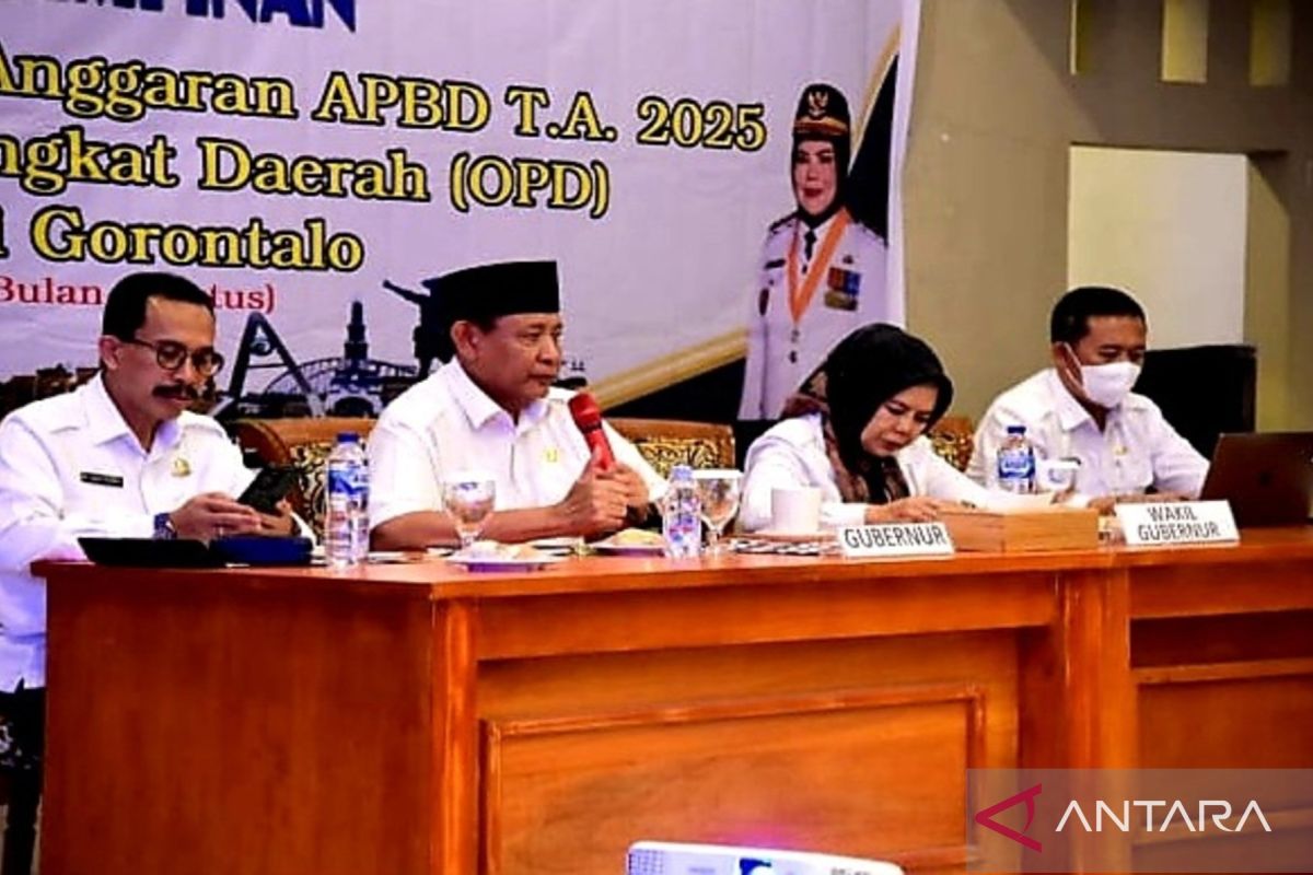 Serapan anggaran Pemprov Gorontalo tunjukkan tren positif