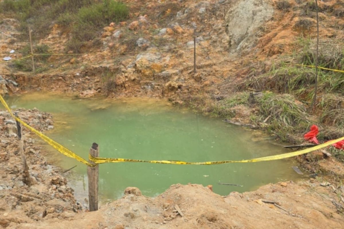 Polresta Pekanbaru selidiki dua anak tewas di kolam bekas galian C