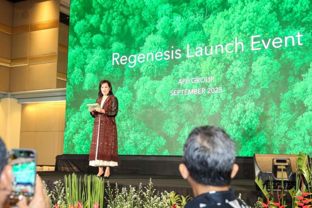 APP Group luncurkan platform keberlanjutan baru 'Regenesis', komitmen alokasikan 30 juta dolar per tahun untuk konservasi dan restorasi hutan