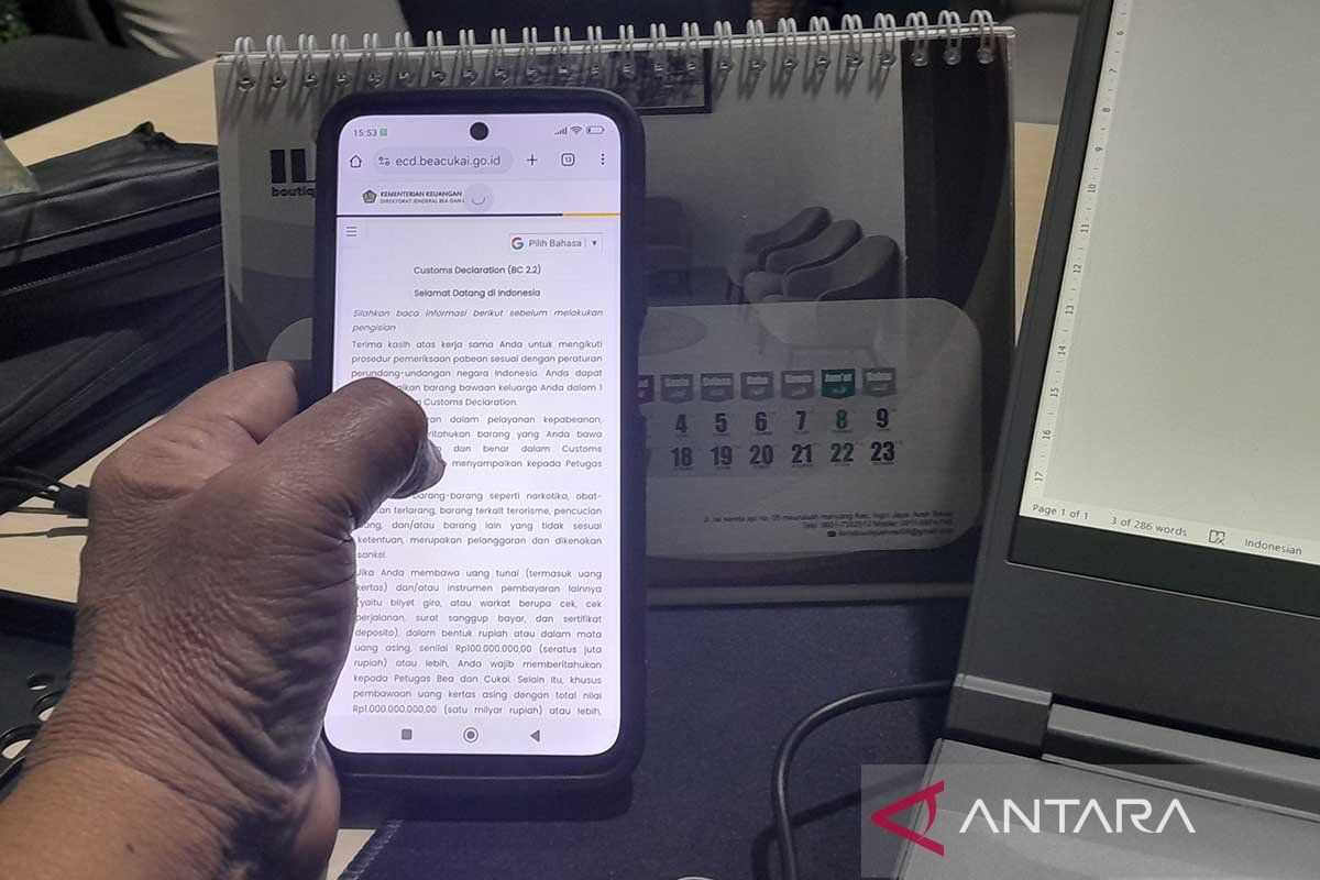 Bea cukai ingatkan masyarakat waspadai kiriman barang dari luar negeri