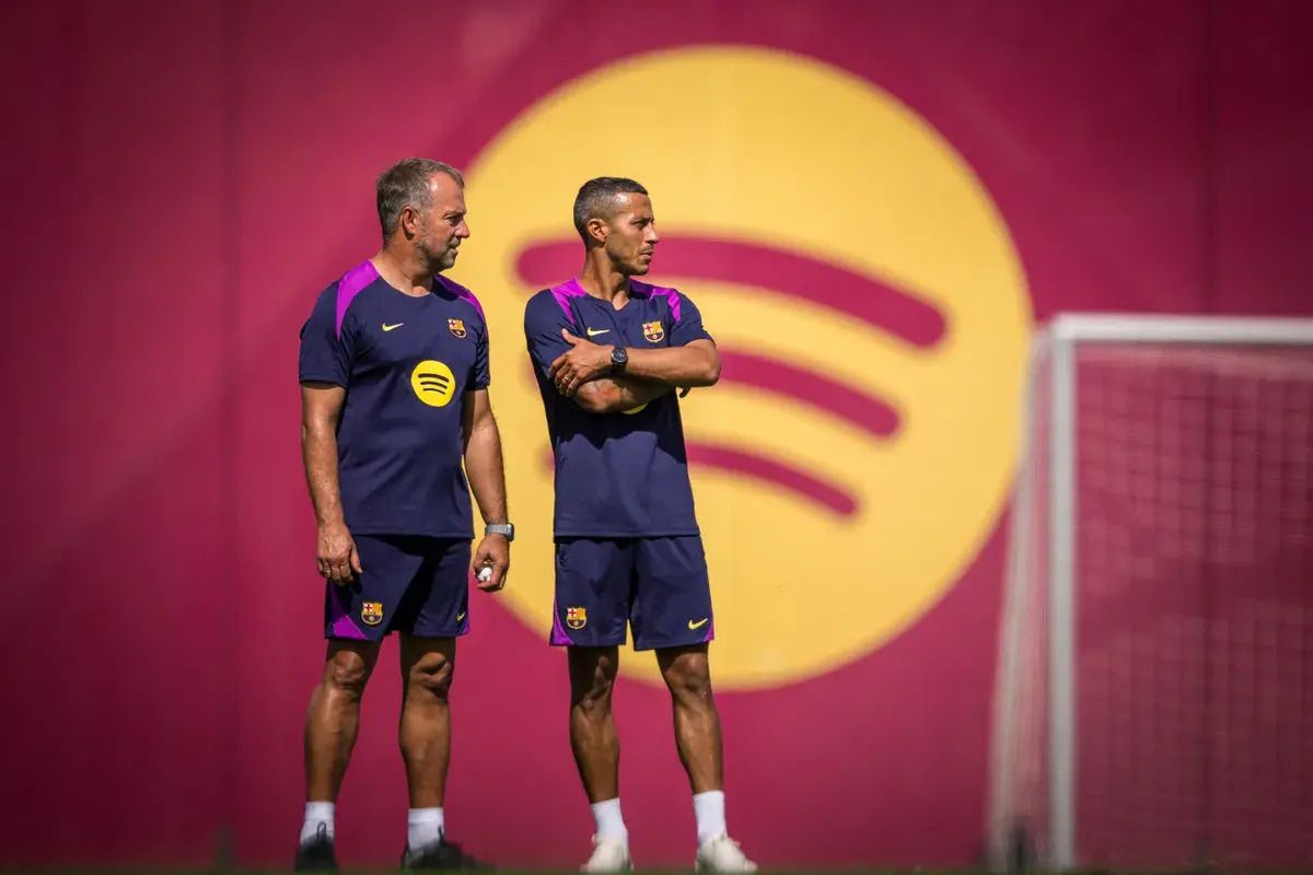 Thiago resmi kembali ke Barcelona sebagai asisten pelatih Hansi Flick