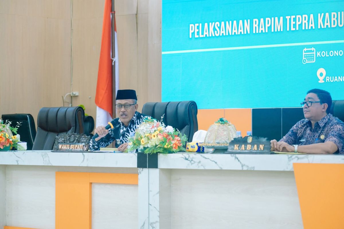 Wakil Bupati Morut tekankan evaluasi ketat realisasi APBD 2025