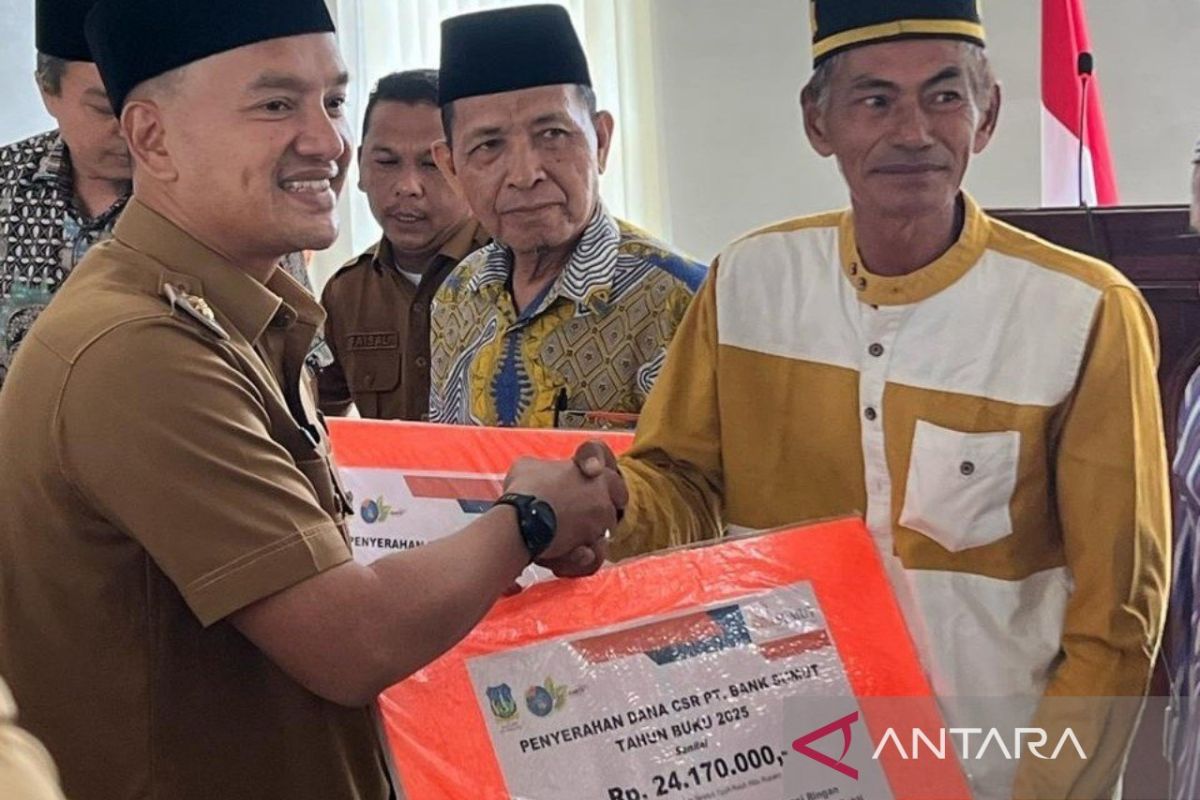 Bank Sumut salurkan bantuan dana CSR Rp361,8 juta bagi 15 rumah ibadah
