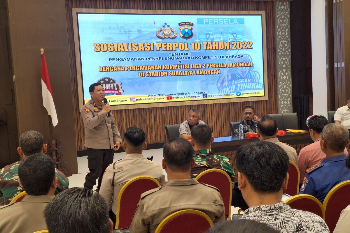 Persela dan Polres Lamongan siapkan pengamanan jelang Championship