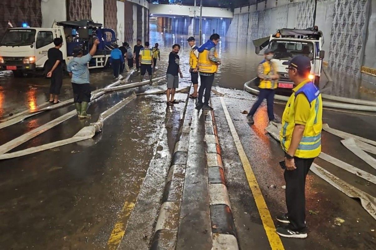 Ministry speeds up work to reopen flood-affected Bali national roads