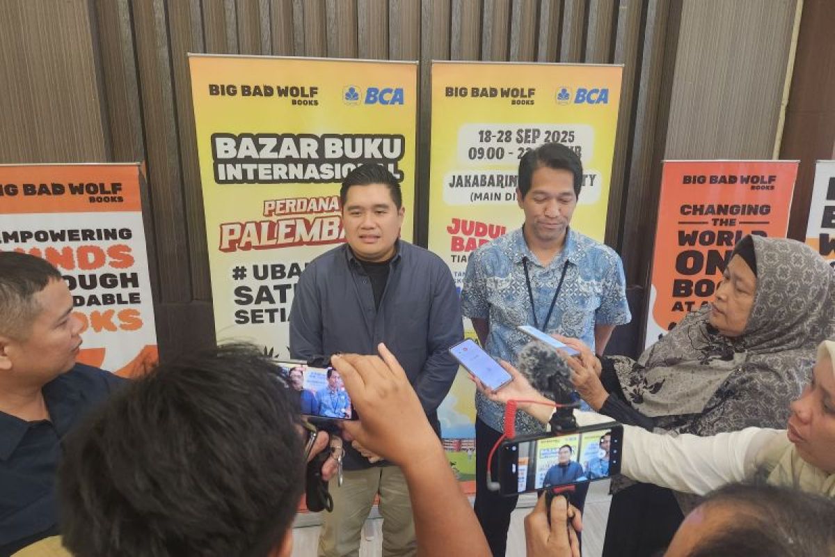 'BBW Books' Malaysia perkuat minat baca warga Palembang