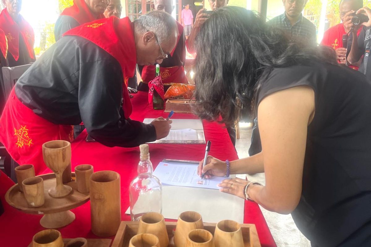 Pemerintah Rutong dan MCC Maluku  kerja sama pengelolaan perikanan