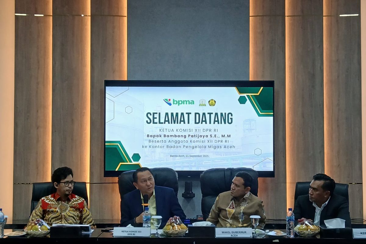 Datangi BPMA, Komisi XII DPR dorong konsep PI dalam pengelolaan migas Aceh