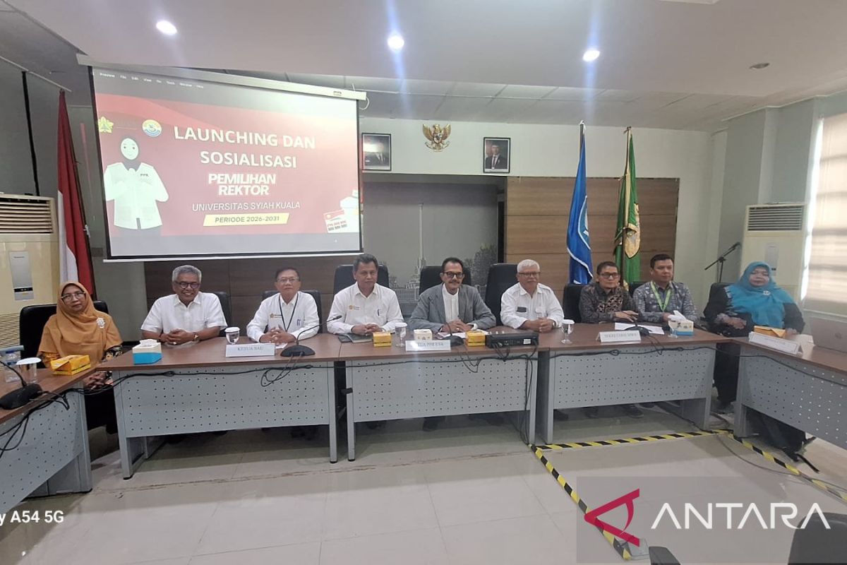 USK luncurkan tahapan pemilihan rektor 2026-2031