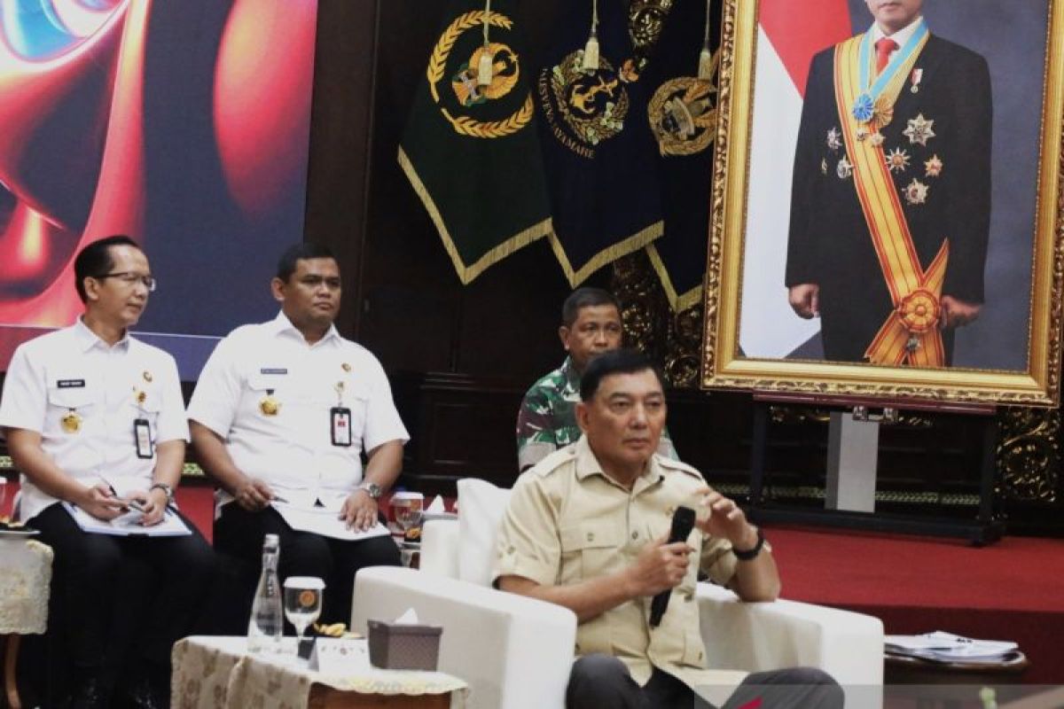 Menhan bahas pengelolaan sumber daya alam dengan lintas kementerian