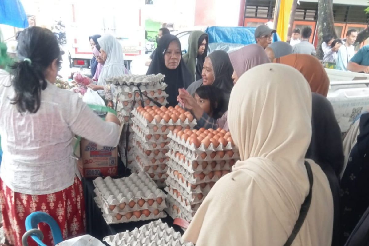 Gerakan pangan murah digelar di Mataram jaga stabilitas harga pangan