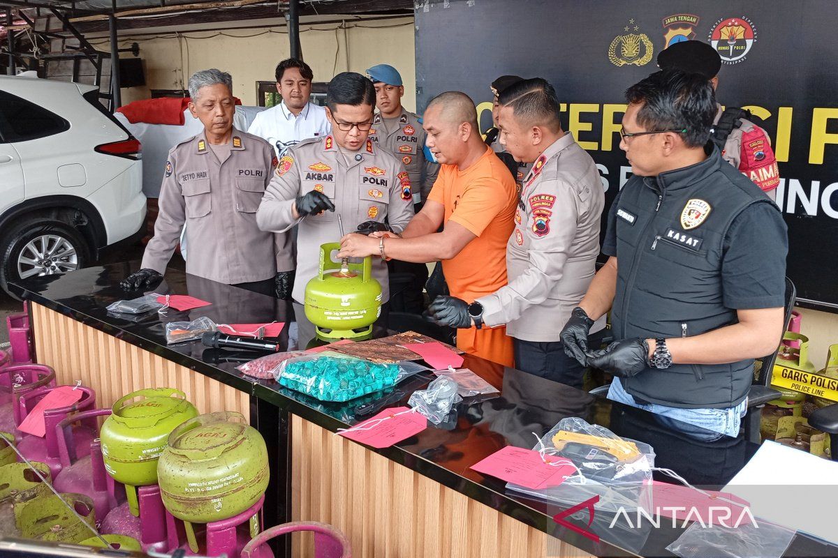 Polres Purbalingga ungkap  kasus penyalahgunaan elpiji subsidi