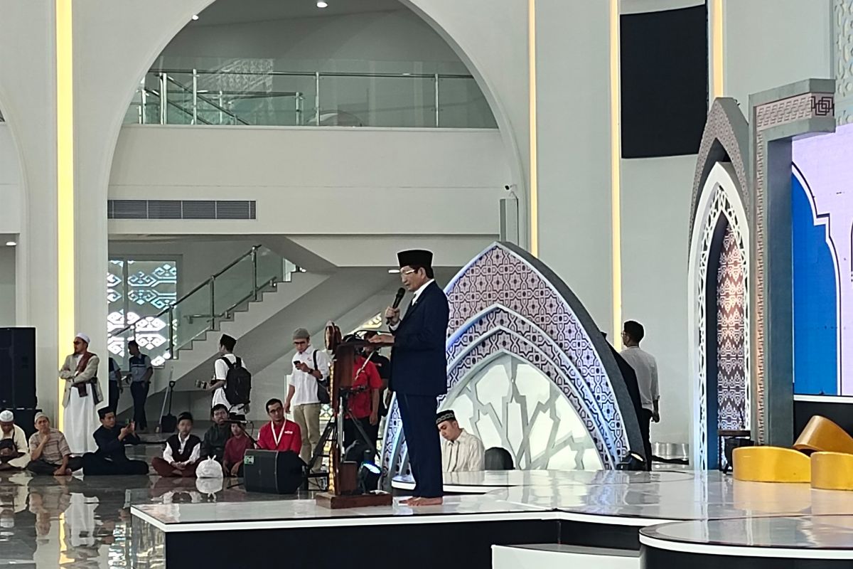 Menag: Pembangunan masjid harus paralel dengan pembangunan sajid