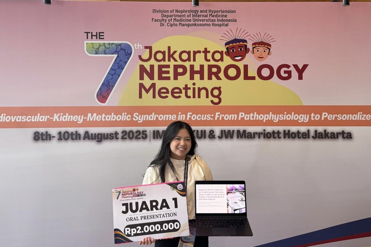 Jesselyne Aurelia dan riset pembawa harapan baru pasien gagal jantung