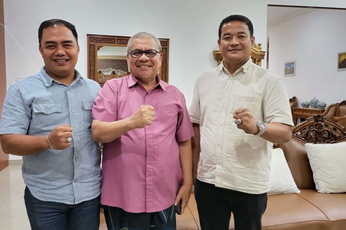 Bakal calon Ketua KONI Sumbar Tommy IS  silaturahim ke Ketua DPRD Sumbar