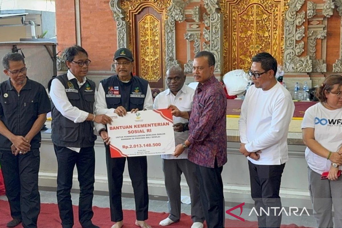 Mensos: Lagi cari solusi bantu korban banjir Bali bukan pemilik tanah