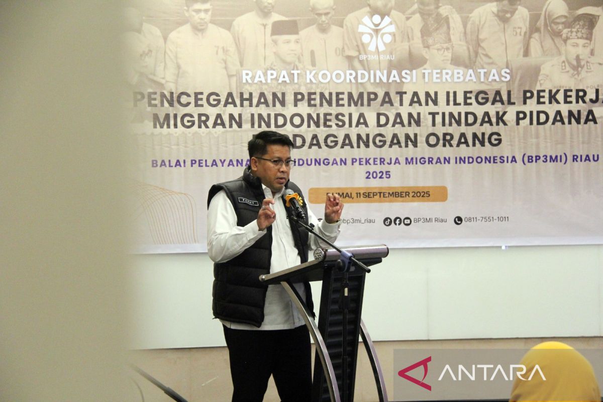 Rakortas pencegahan PMI ilegal dan TPPO di Dumai