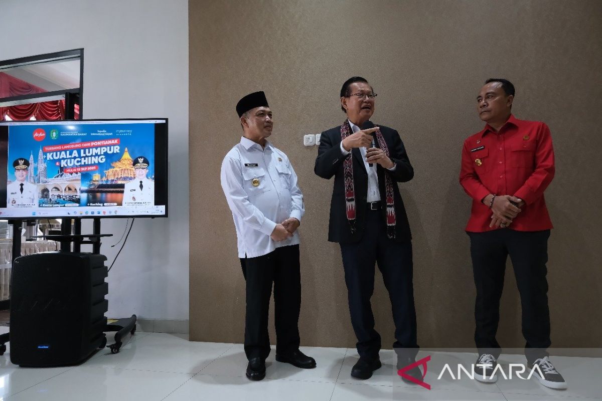 Penerbangan internasional rute Pontianak--Kuching kembali dibuka