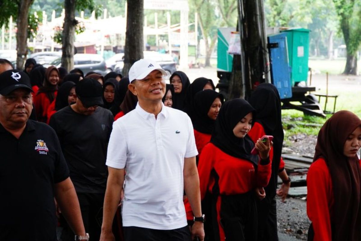 1.000 peserta ikuti jalan santai Haornas Ke-42 Langkat